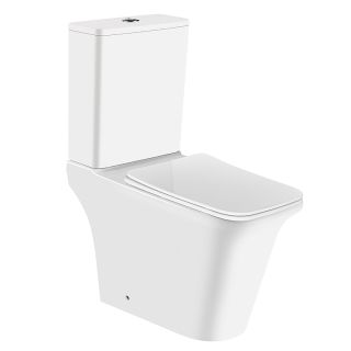 Унитаз-компакт Azario AVERO AZ-3121 безободковый с сиденьем микролифт